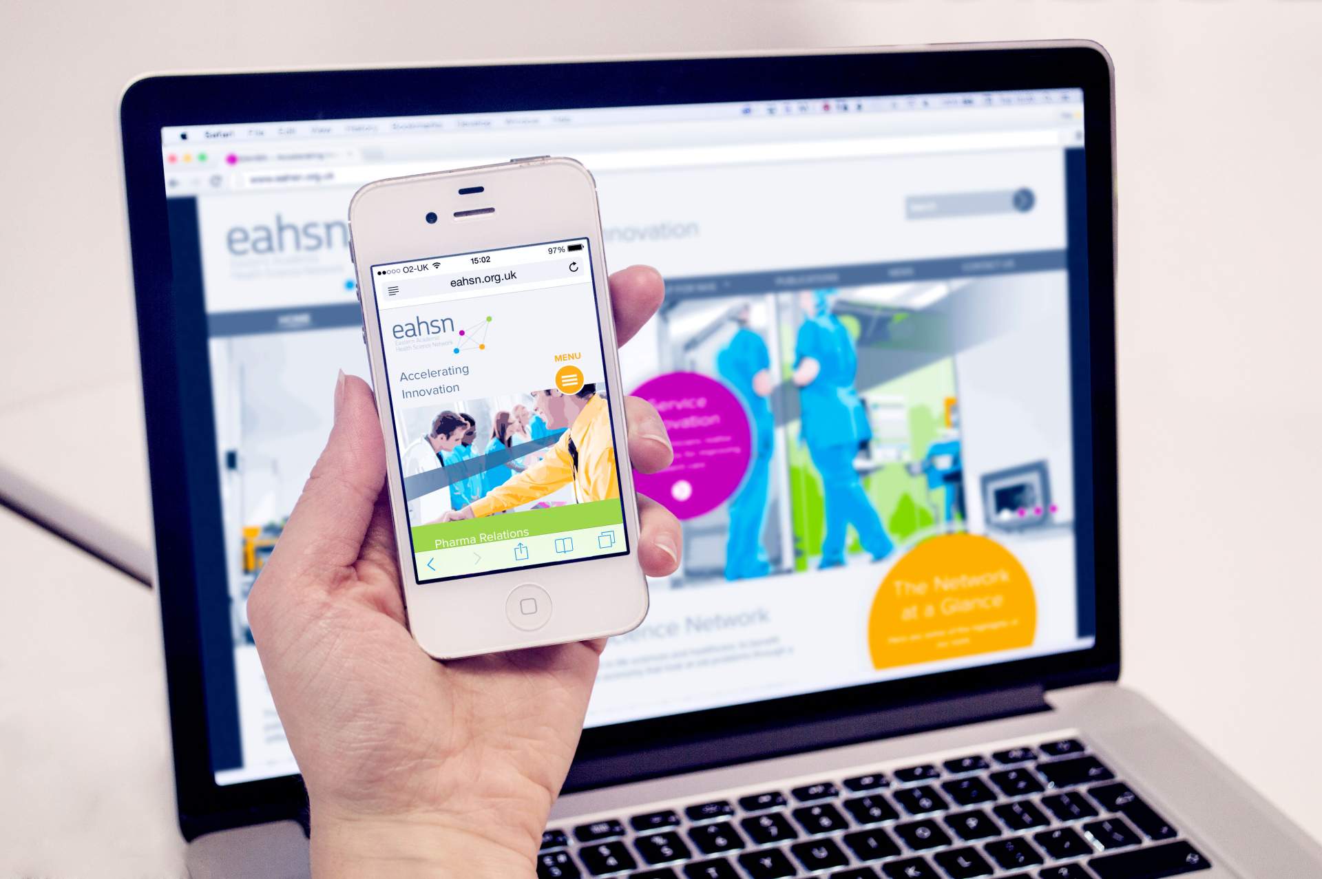 Eastern AHSN website launch